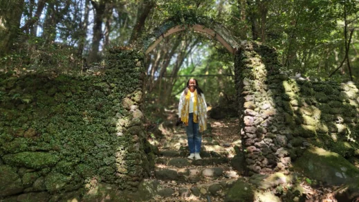 study abroad for Black students, woods