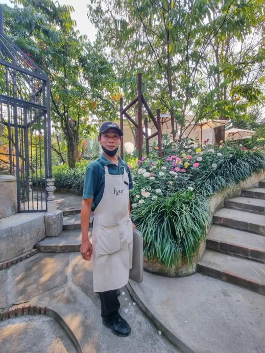 server at Fleur Cafe & Eatery