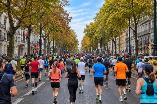 Paris, Semi Marathon Through the City