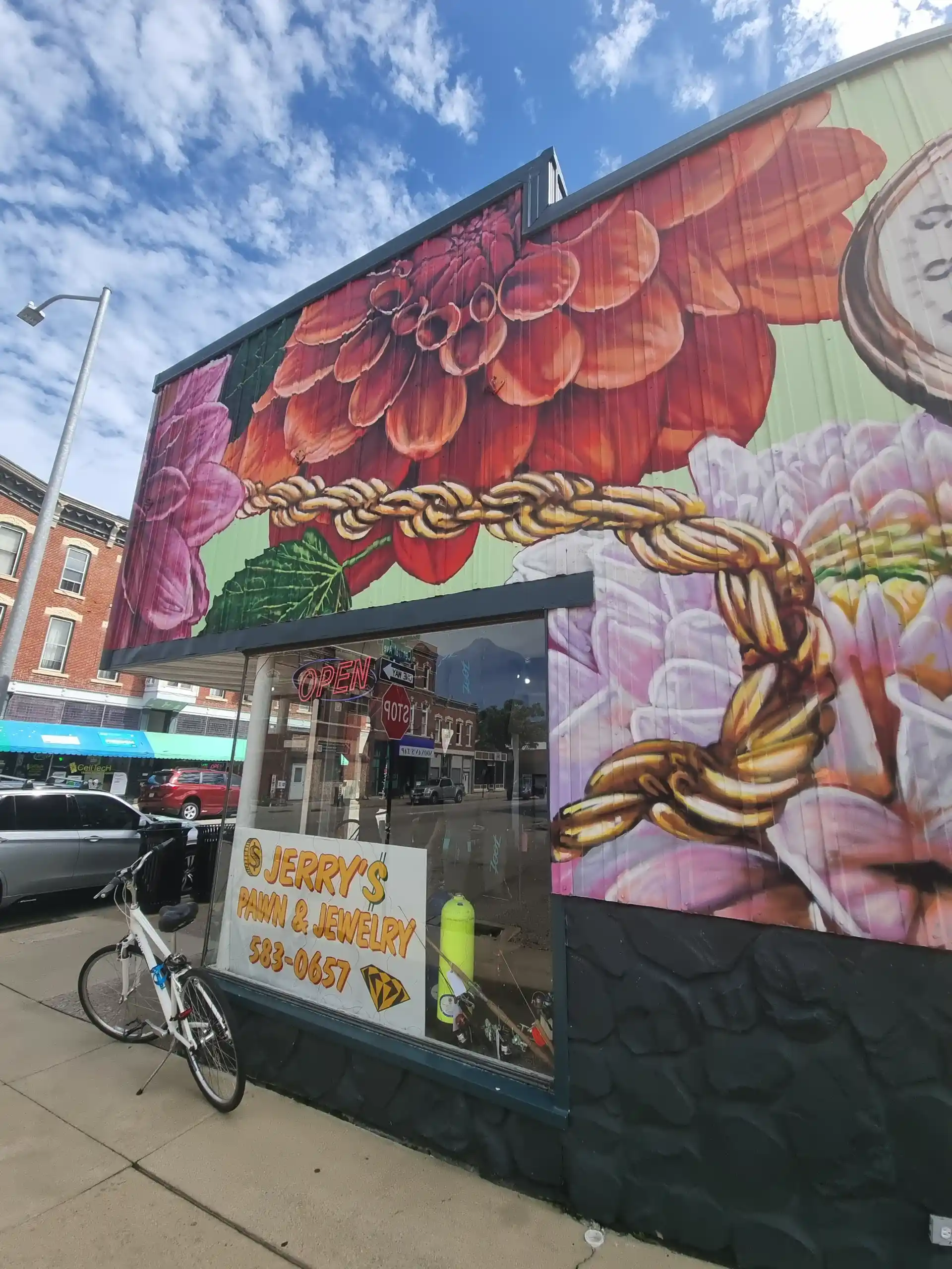 Persistence Wall Mural in Dubuque