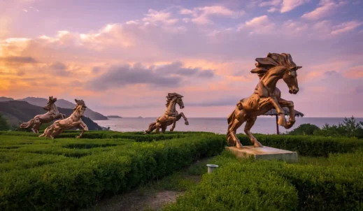 Gangneung Horses statue