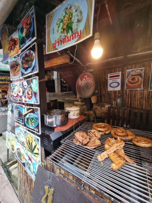 Trip to Mae Kampong- northern Thai sausage
