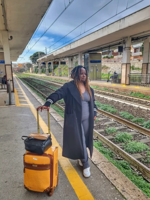 Stacey train station Italy