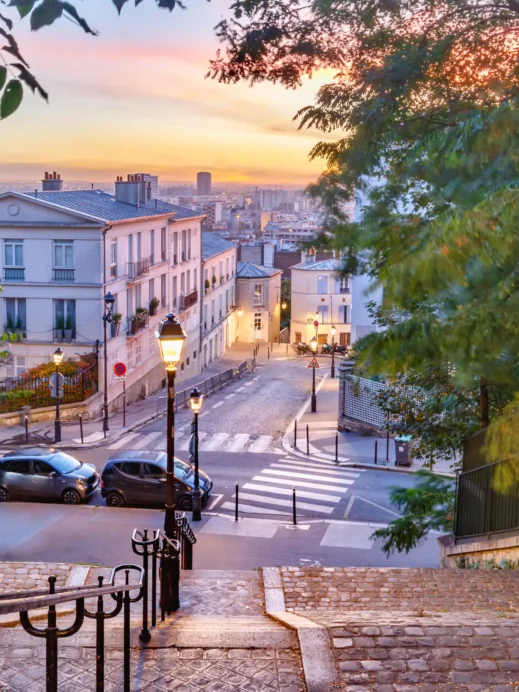 Montmartre-Romantic Sunset Destinations for Couples