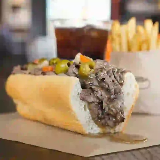 Chicago beef, sandwich