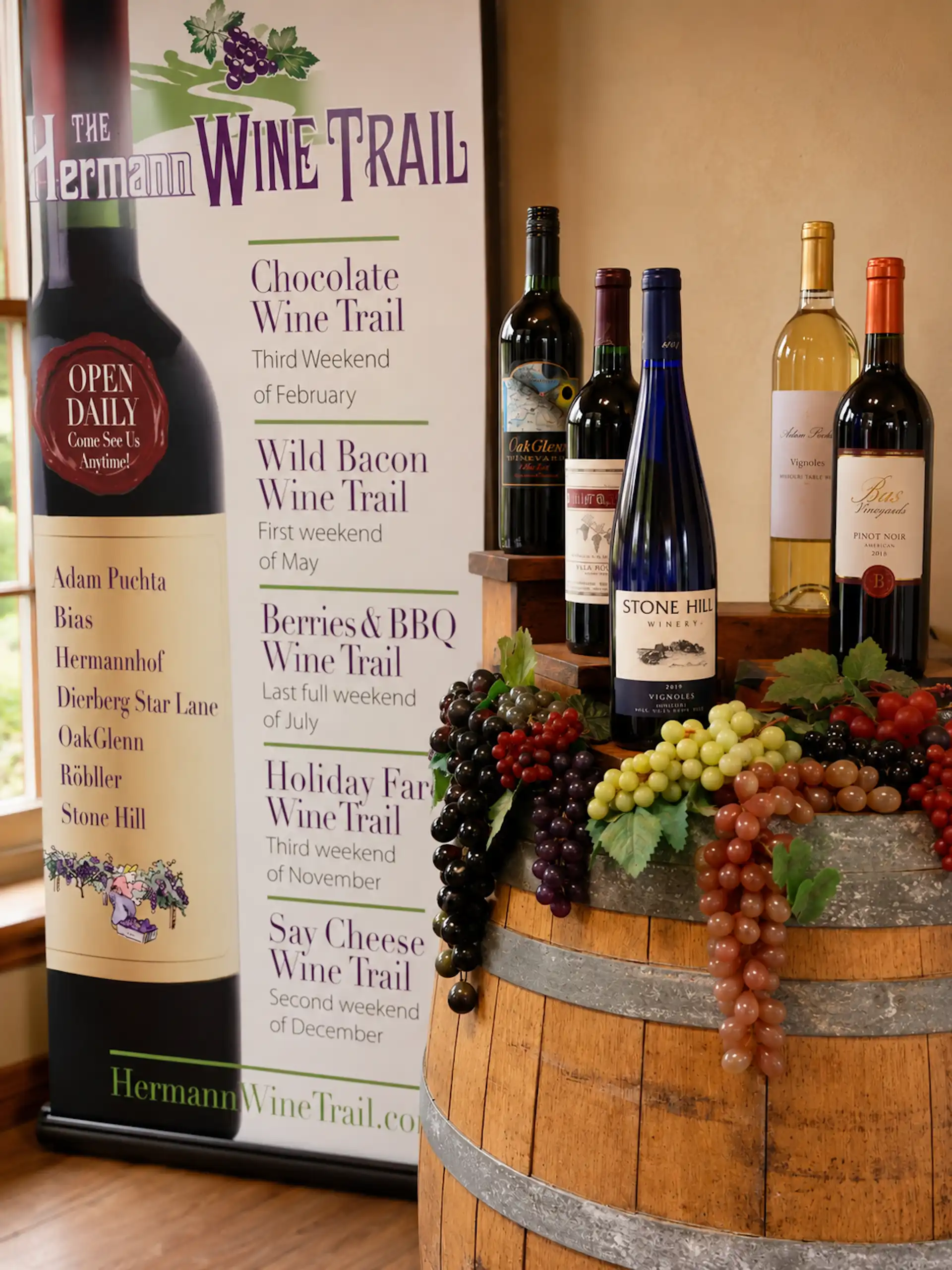 Hermann WINE TRAIL, visitors center