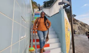 Huinyeoul Cultural Village me colorful stairs