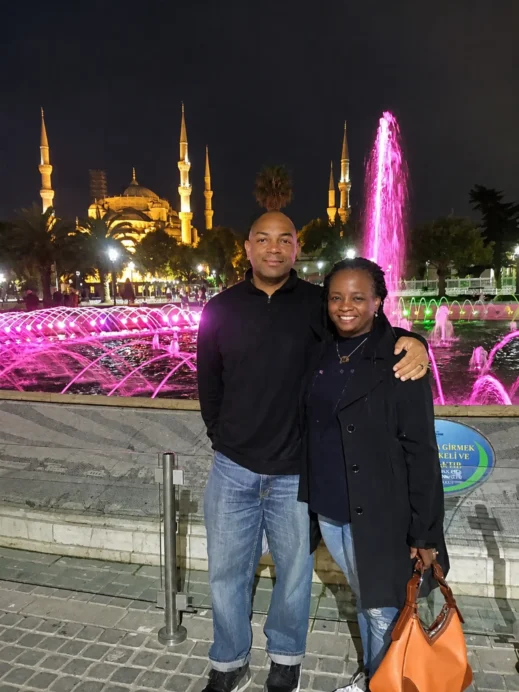 Steven, Stacey, Istanbul, night tour