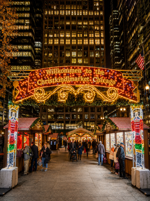Chicago, Midwest Christmas, Christkindlemarket