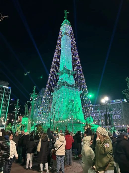 Circle of Lights Holiday Market, Indianapolis, Indiana