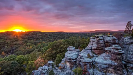 Garden of the Gods Illinois