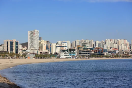 Ilsan Beach in Ulsan South Korea