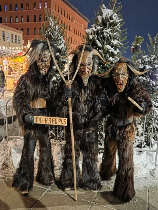 Midwest Christmas, Mr Krampus, St Paul, Minnesota