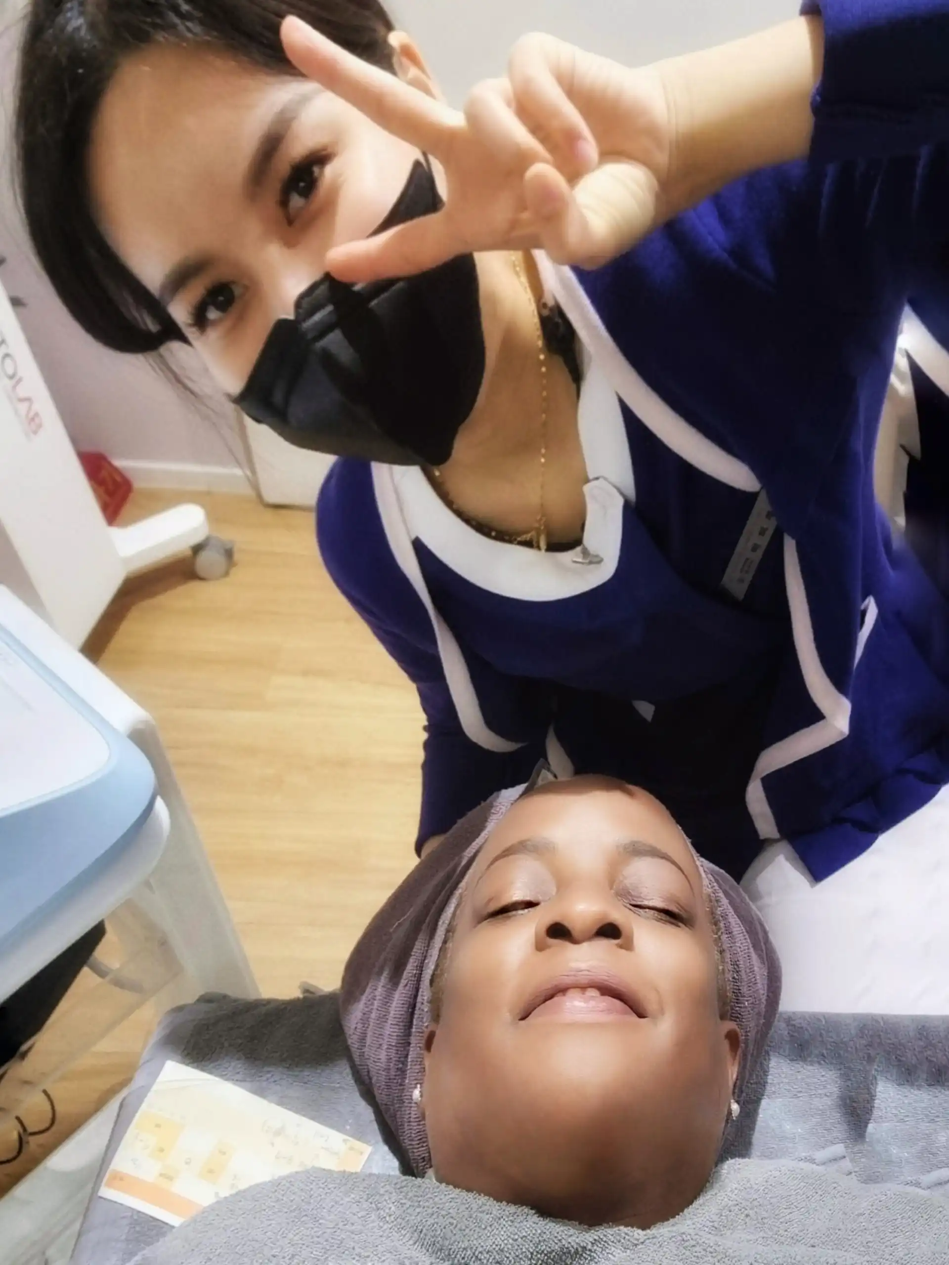 Vitamin serum facial at BL