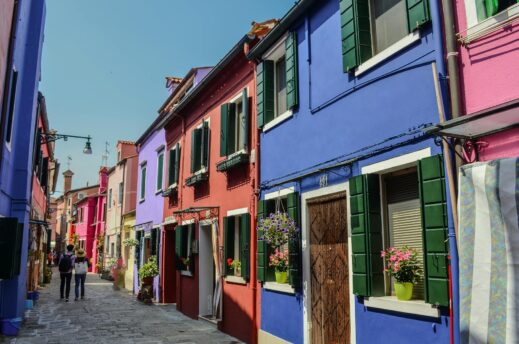 car-free islands Murano