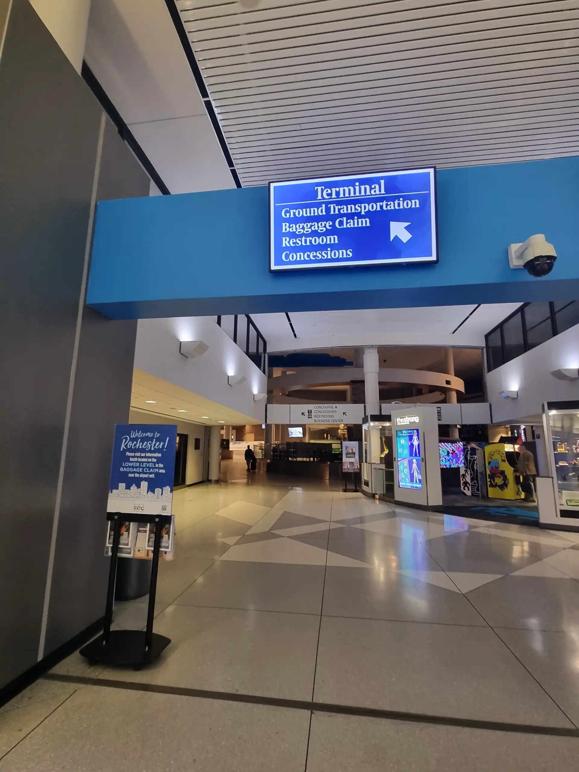 Airport terminal, Ground Transportation