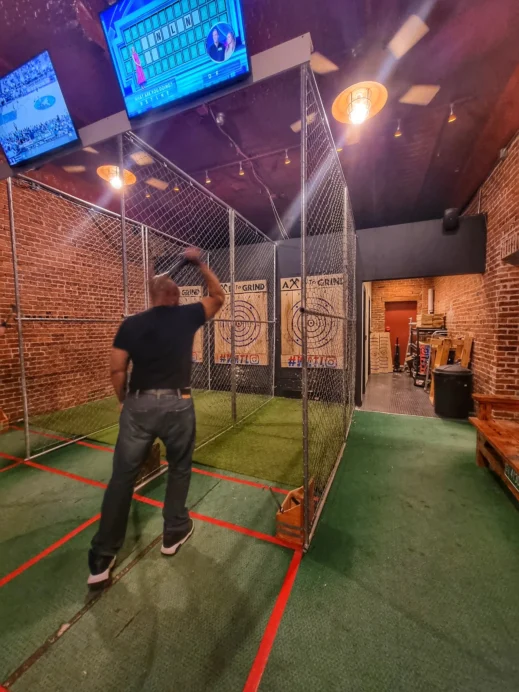 Steven, AX THROWING, Manhattan, KS