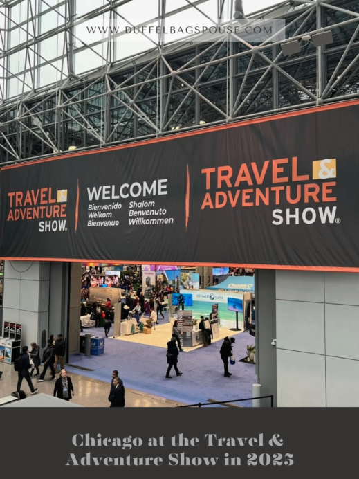 Travel & Adventure Show 2025 pinterest pin