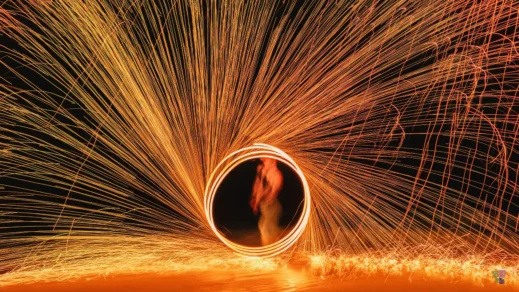 fire show Koh Samet islands 