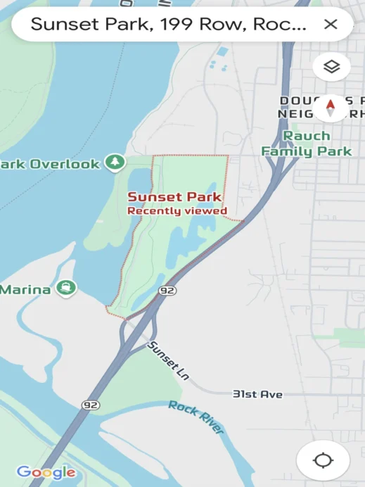 sunset-park-rock-island map
