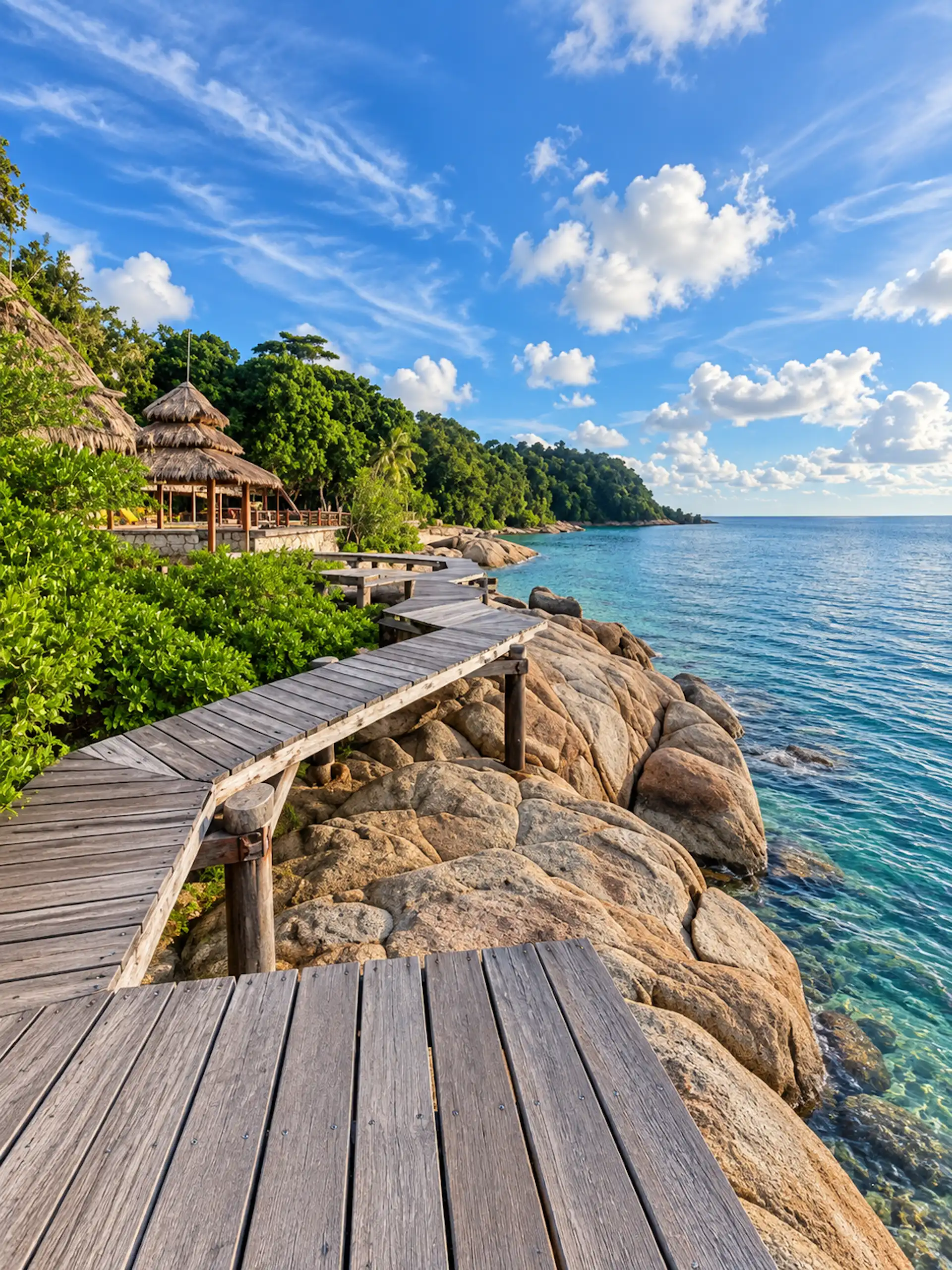 Koh Munnork, Boardwalk