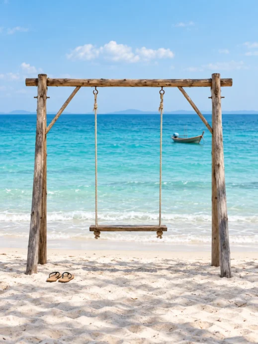 Koh Munnork, Thailand, swing