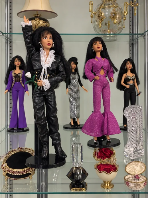 Selena Doll Collection Display Case
