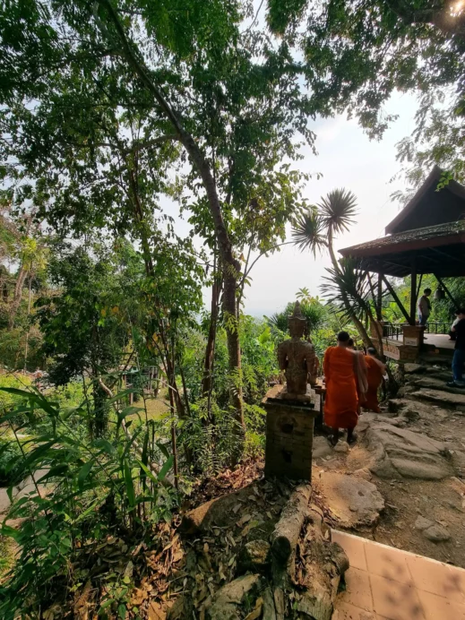 Hiking the Monk’s Trail, view
