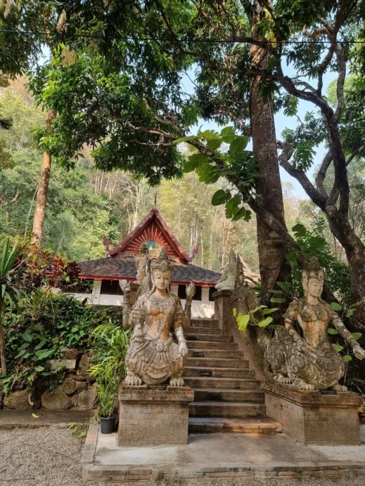 Hiking the Monk’s Trail, stairs