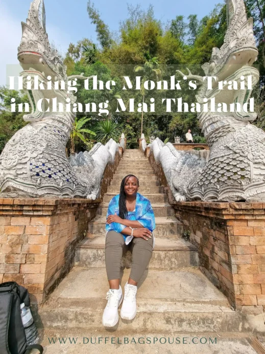 Hiking the Monk’s Trail, Pinterest Pin