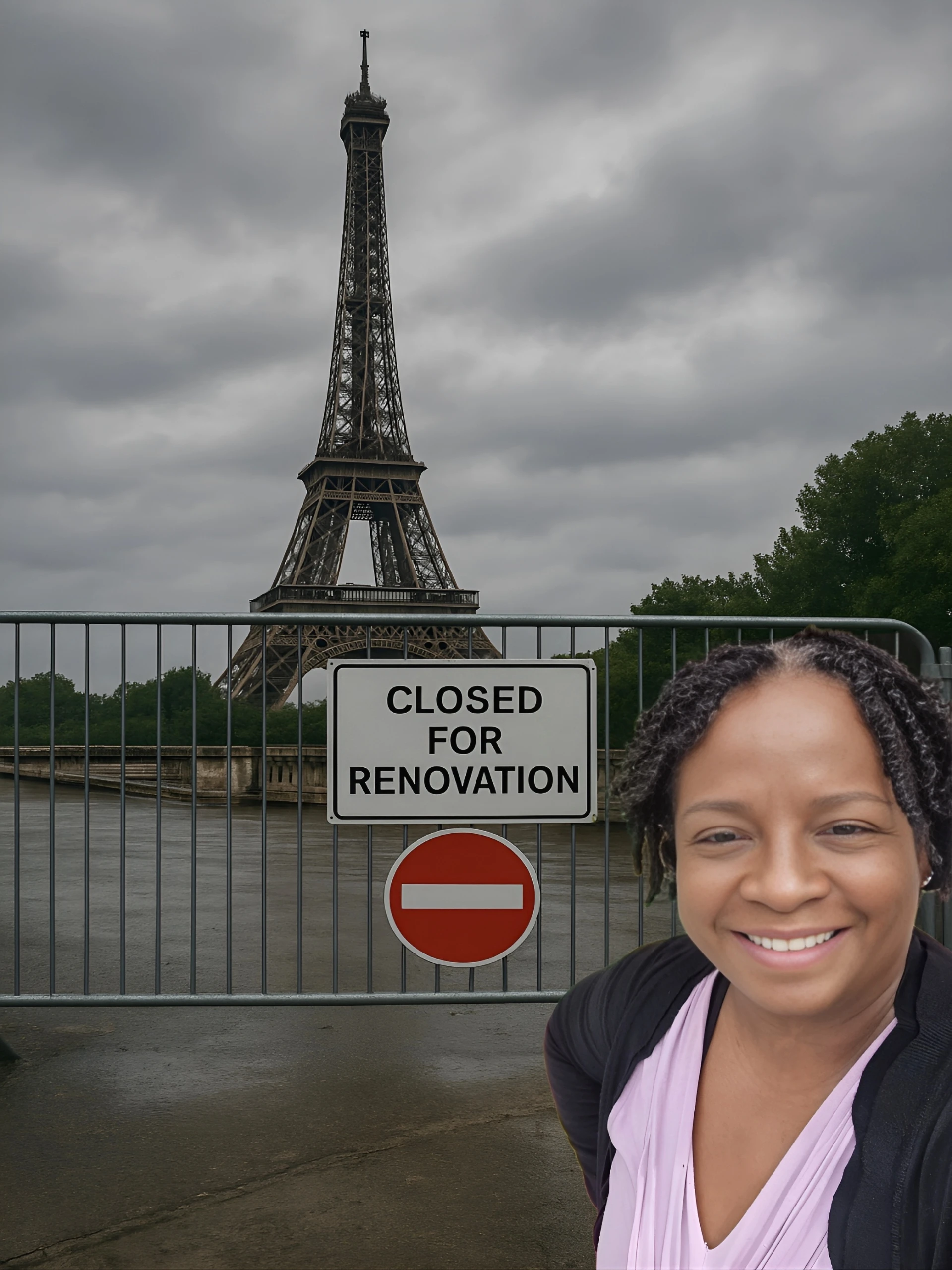Eiffel Tower closed