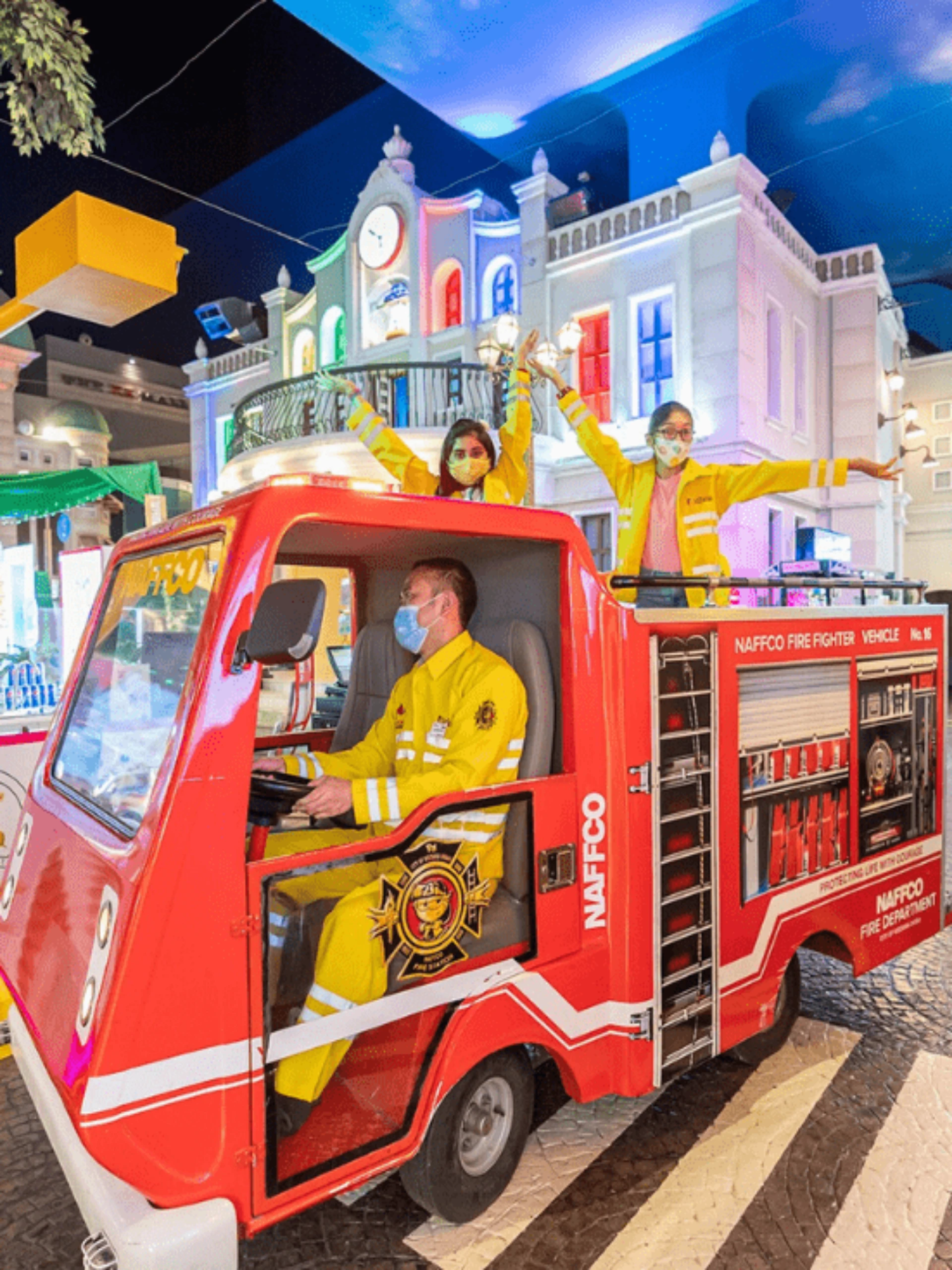 Firetruck at KidZania