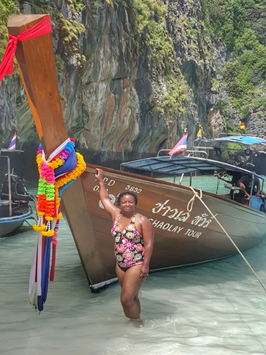 Stacey in Phuket- Maya Bay