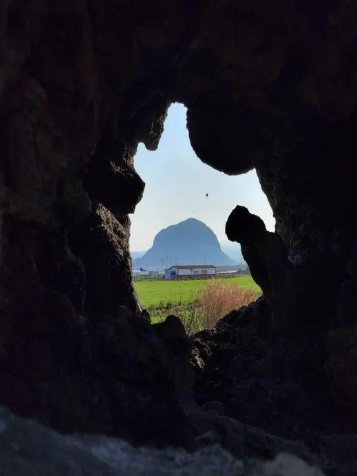 rock penis tree hole Jeju South Korea