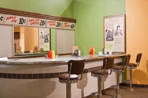 African American Museum of Iowa lunch counter, Cedar Rapids WEEKEND