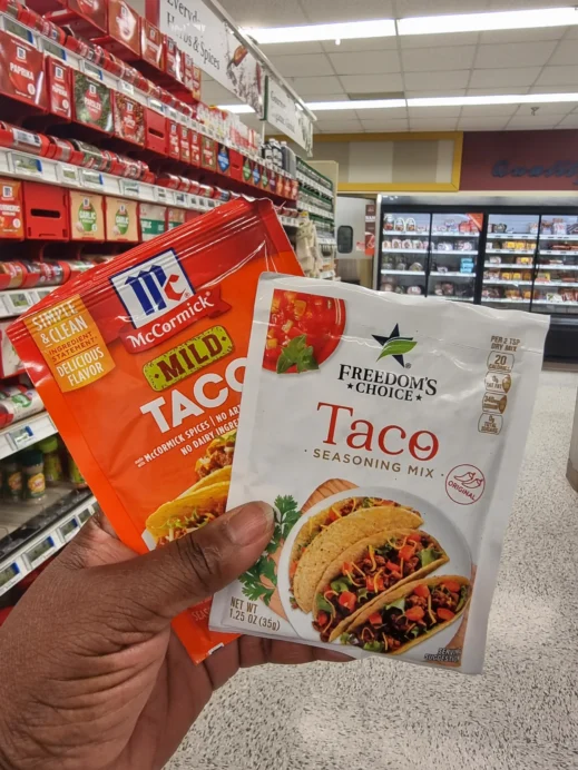 Freedoms Choice taco pacjages, Military Families Can Save Money