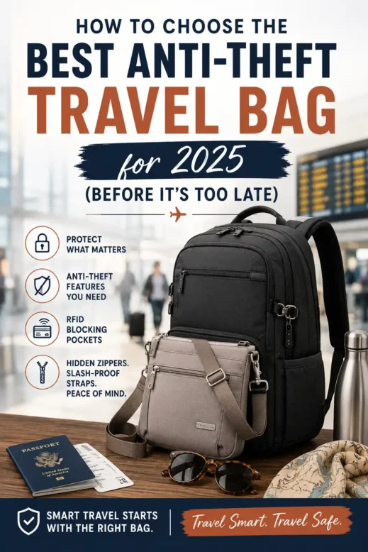 How to Choose the Best Anti-Theft Travel Bag for 2025 (Before It’s Too Late)
