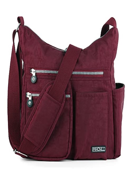 Amazon, MHCNLL Crossbody Bag with Anti-Theft RFID Pocket