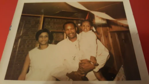 Mommy, Daddy, and me, birthday