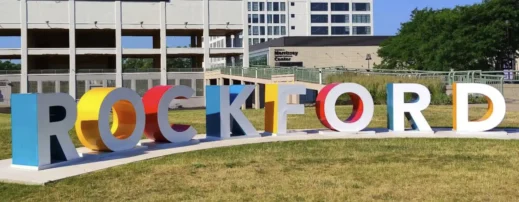 Rockford city sign