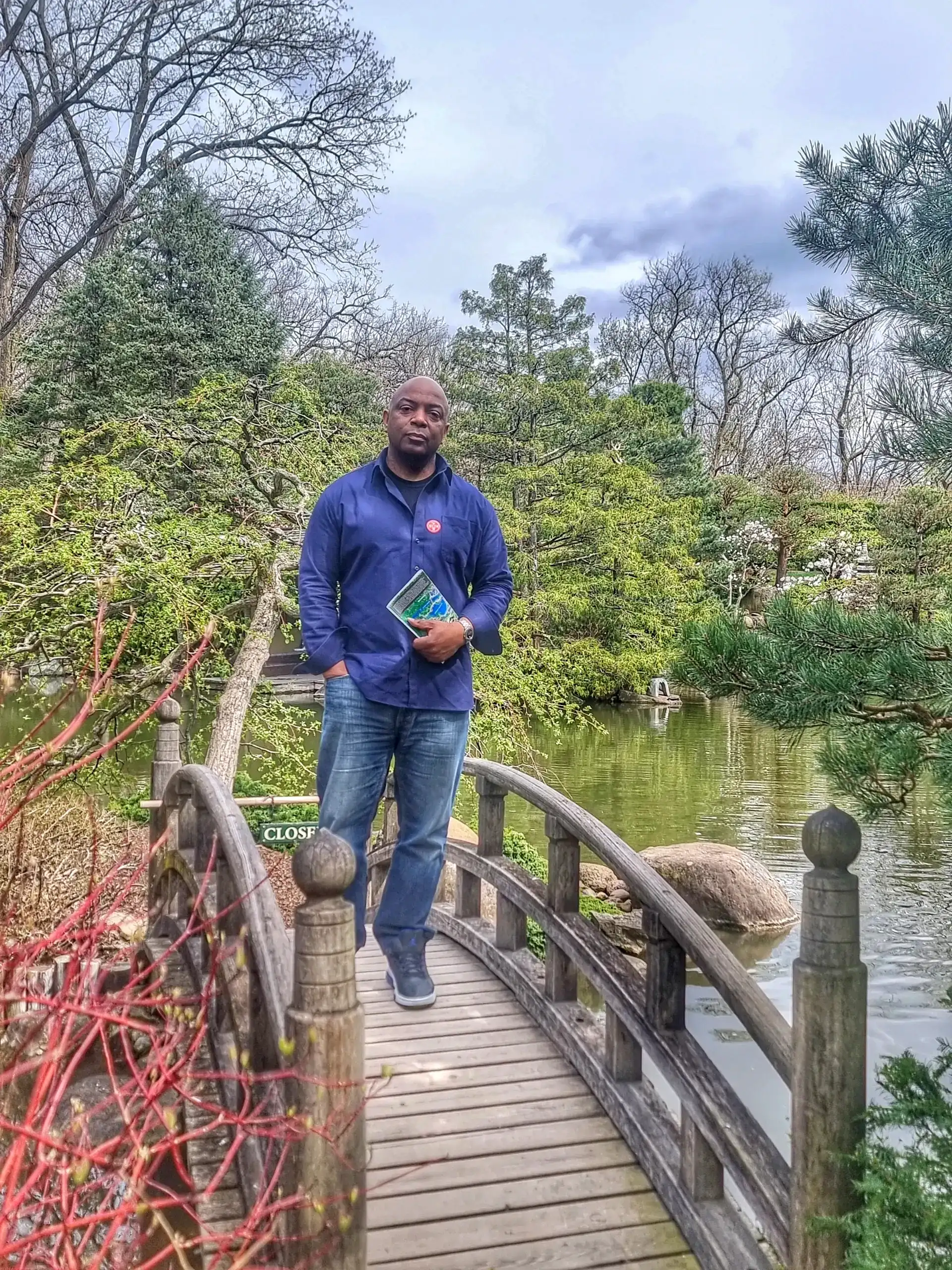 Steven at Japanese Gardens