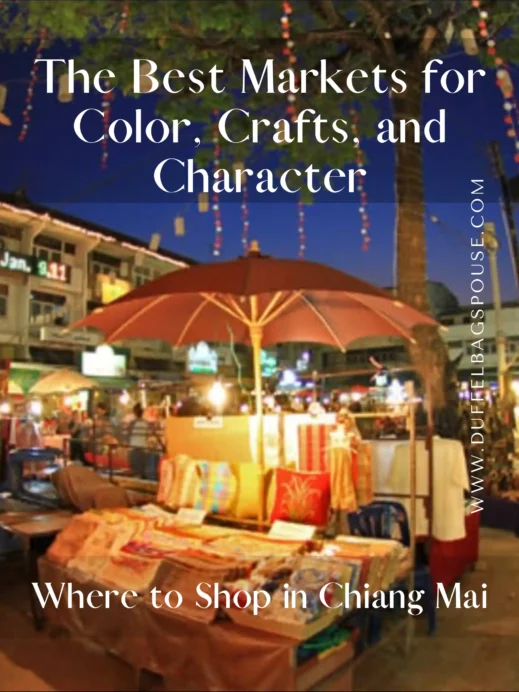 markets in Chiang Mai Pinterest Pin