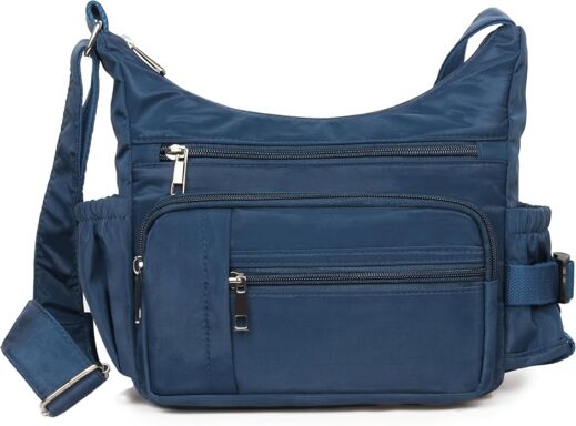 VOLGANIK ROCK RFID Anti Thief Crossbody Bag for Women Waterproof Shoulder Bag