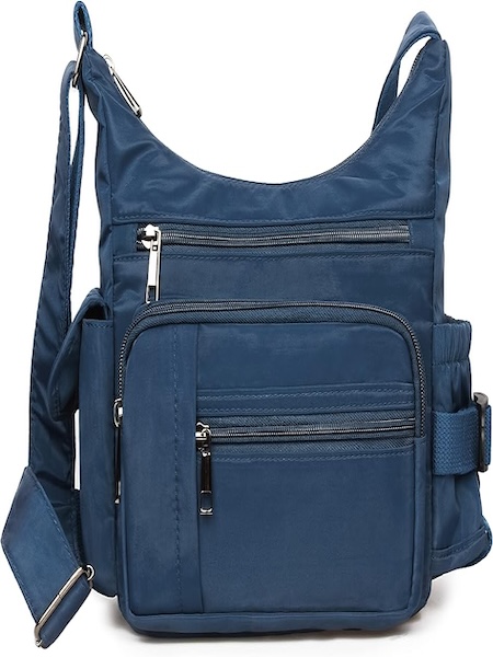 Amazon, VOLGANIK ROCK RFID Anti Thief Crossbody nylon Bag