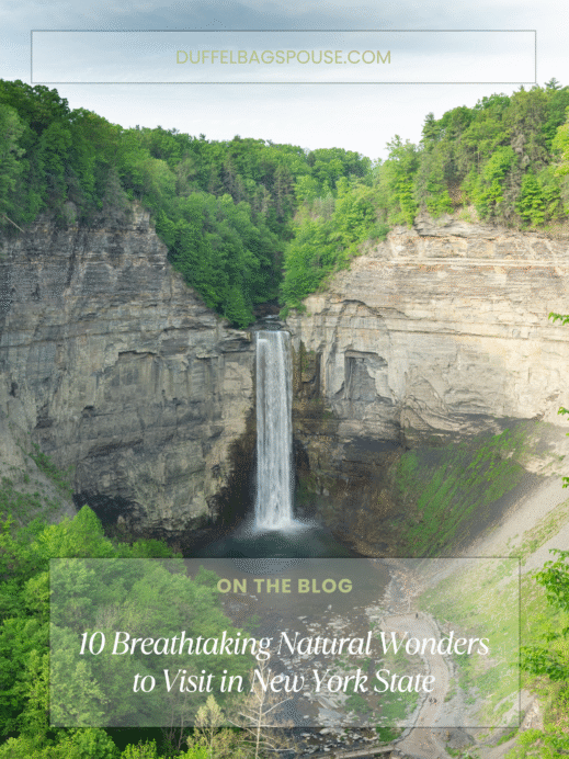 10 Breathtaking Natural Wonders to Visit in New York State, Pinterest Pin, New York natural wonders