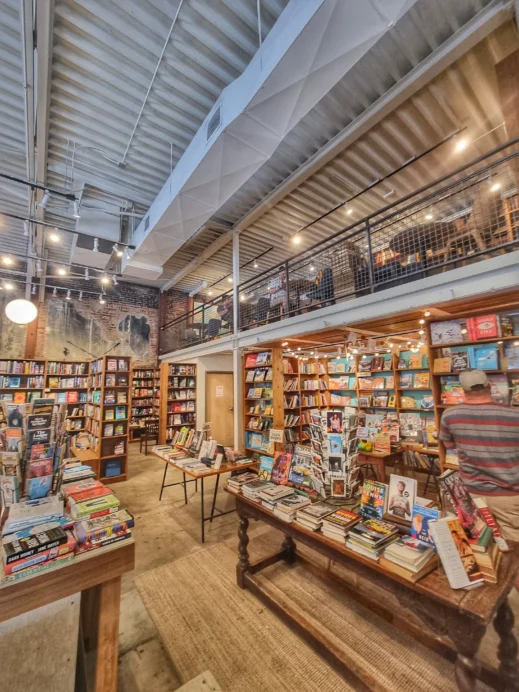 Dusty bookshelf Manhattan KS