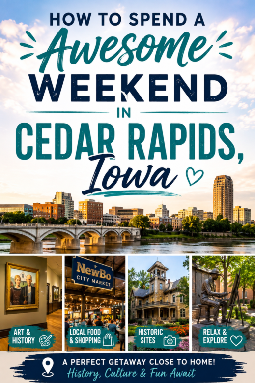 HOW TO SPEND A Awesome - WEEKEND IN CEDAR RAPIDS