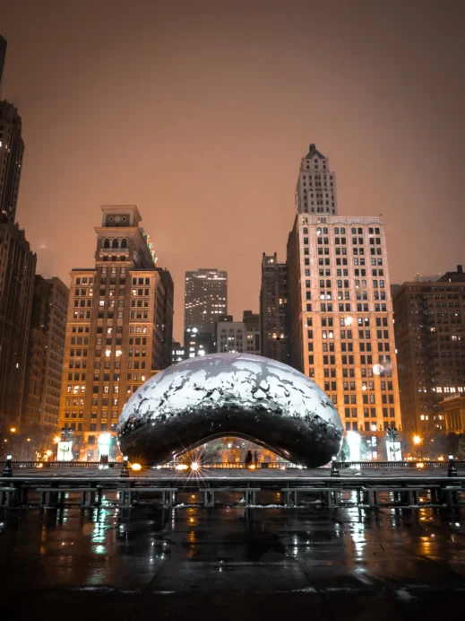 Why Chicago Is the Cultural Center of the Midwest bean aat night