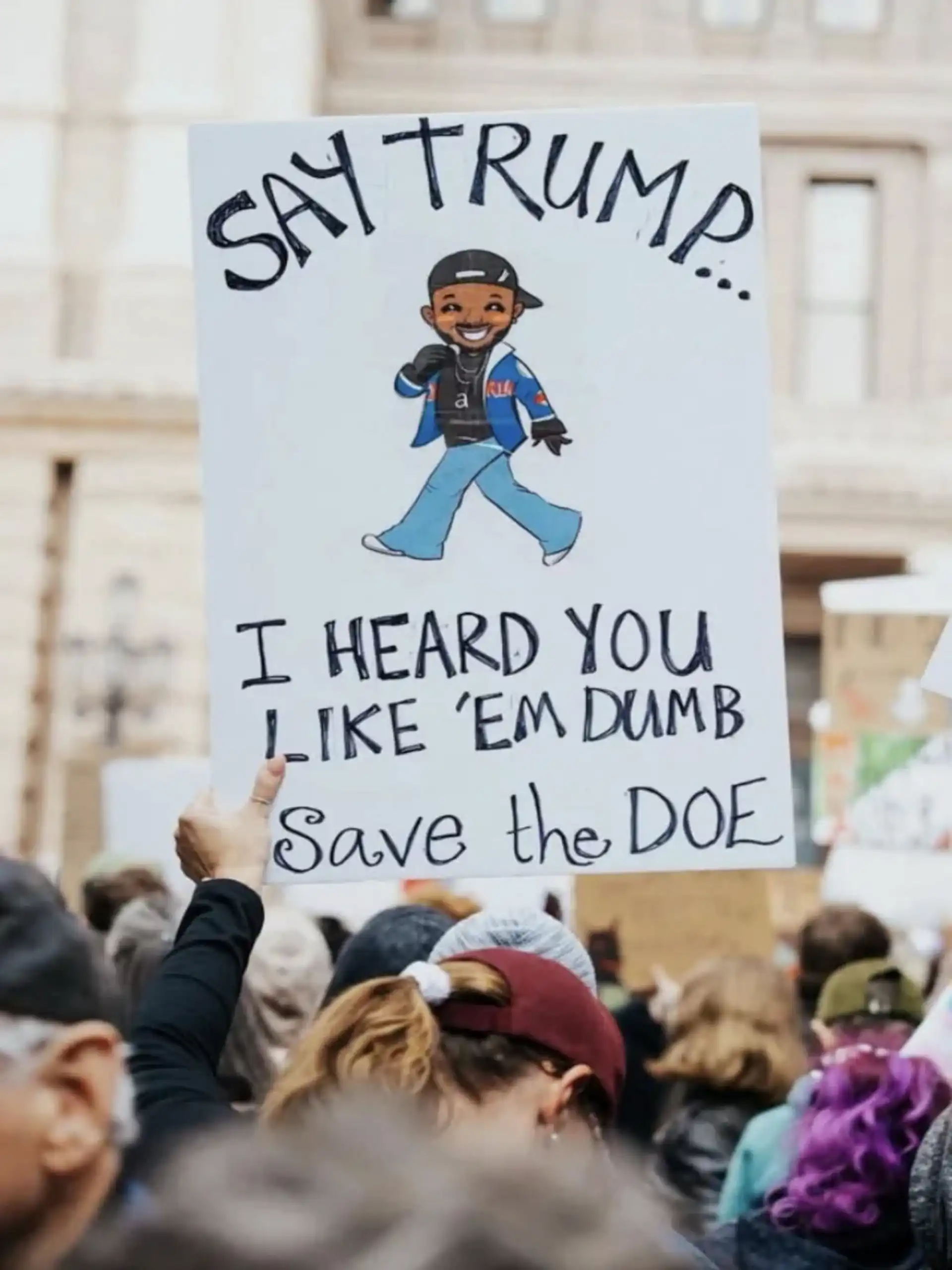 Trump likes them dumb
