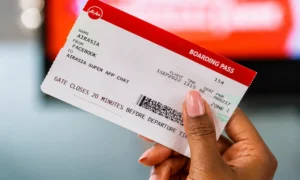 Air Asia, Boarding Pass in hand